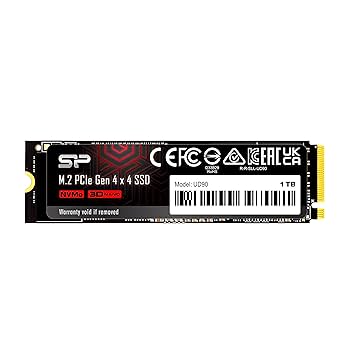 Silicon Power A80 1TB M.2 SSD 新品未開封 Silicon Power M.2 PCIe Gen 3 Solid State Drive, 5 Yr
